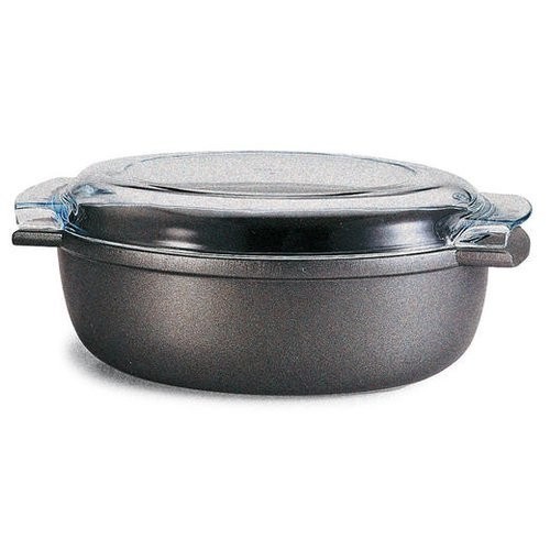 Rostiera OvaleCm.36 con Coperchio Antiaderente