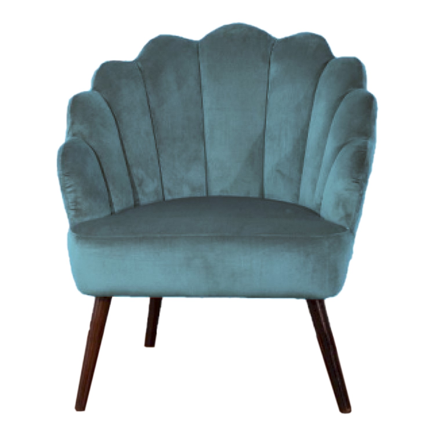 Poltrona Conchiglia Acquamarina