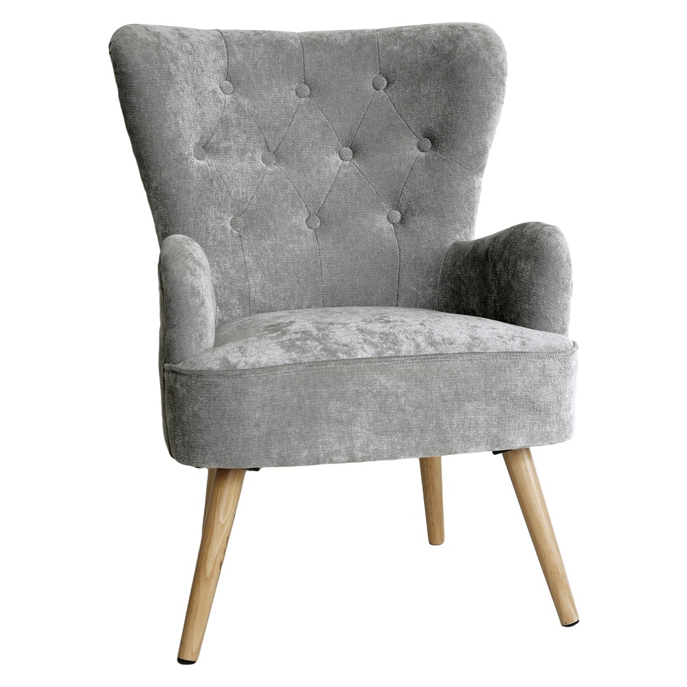 Poltrona Trapuntata Classic Grigia