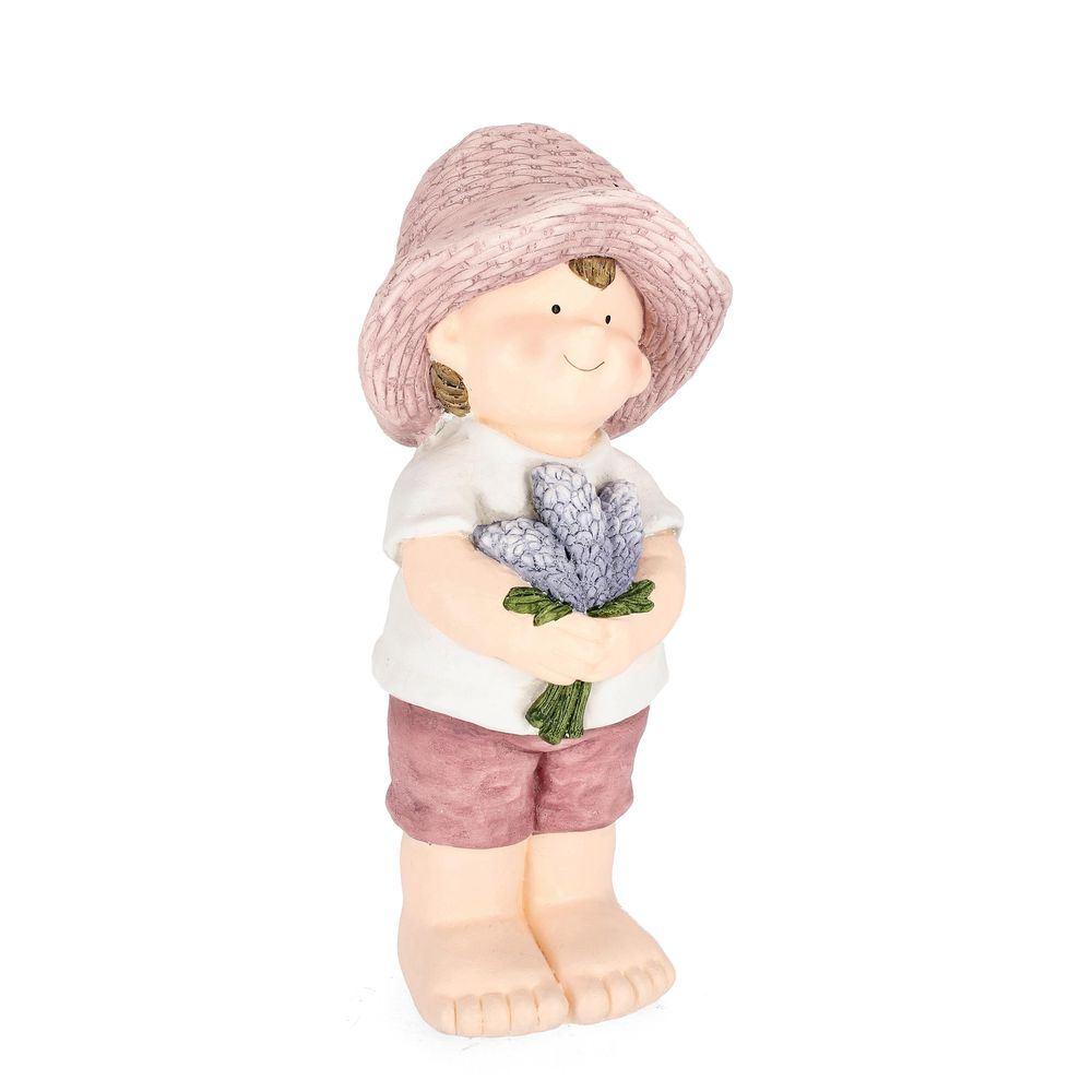Bimbo Justy Stand C-Lavanda 19X42H - Rosa - Decorazione | Mikasa