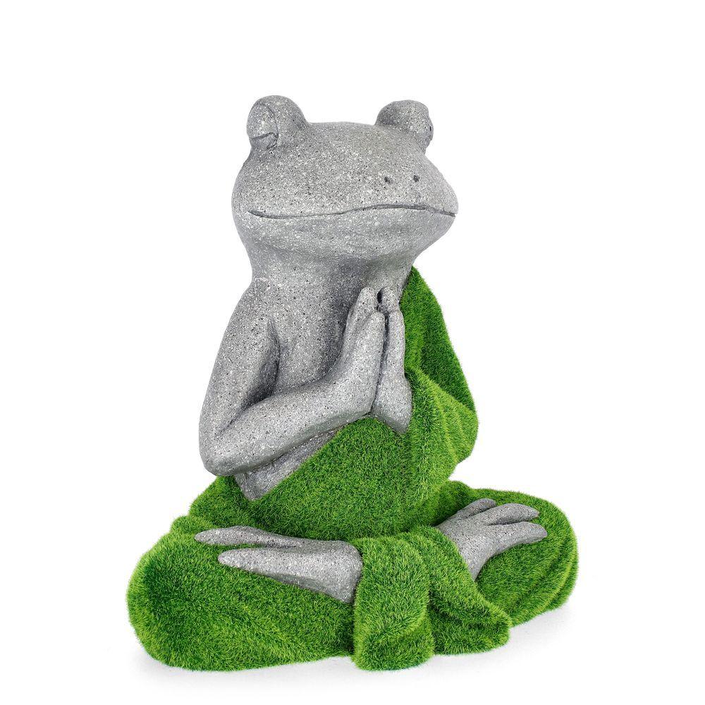 Decorazione Rana Yoga Seduto 35X38H