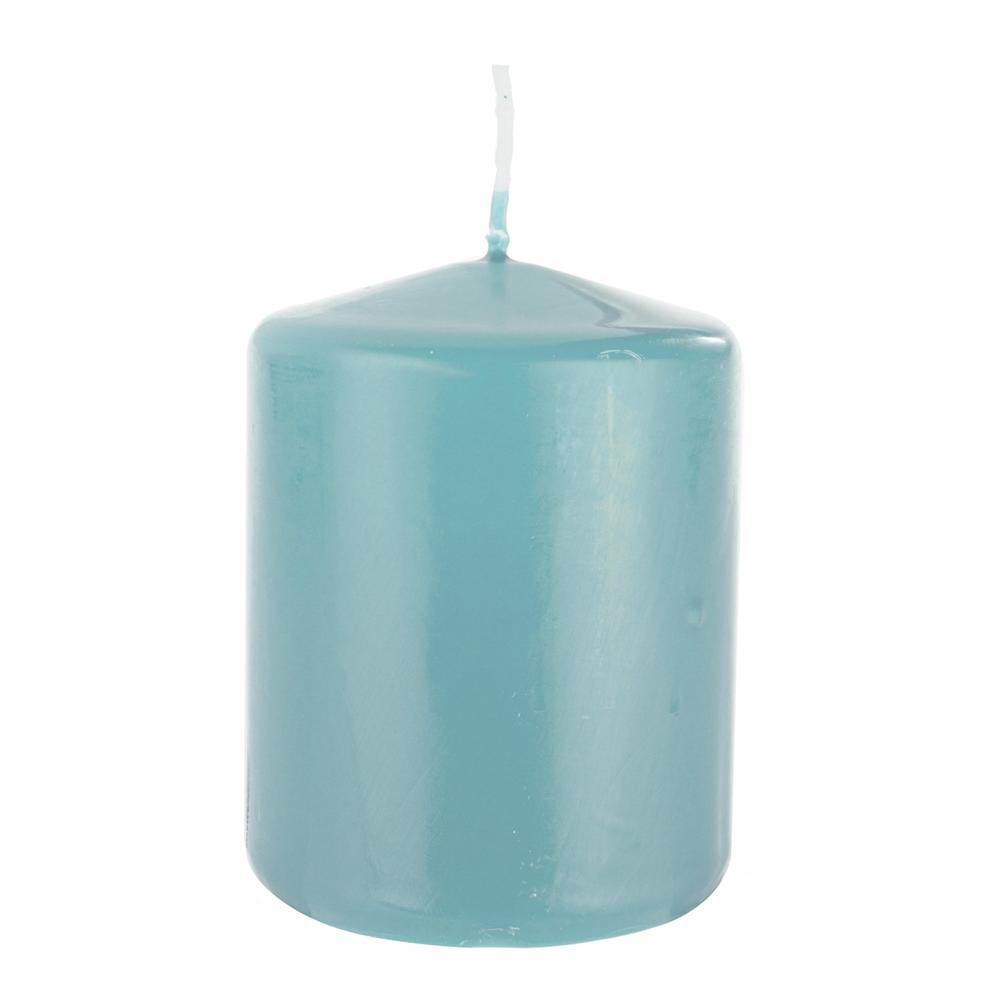 Candela Basic Turchese 6X8 - Cera Blu - Candele | Mikasa