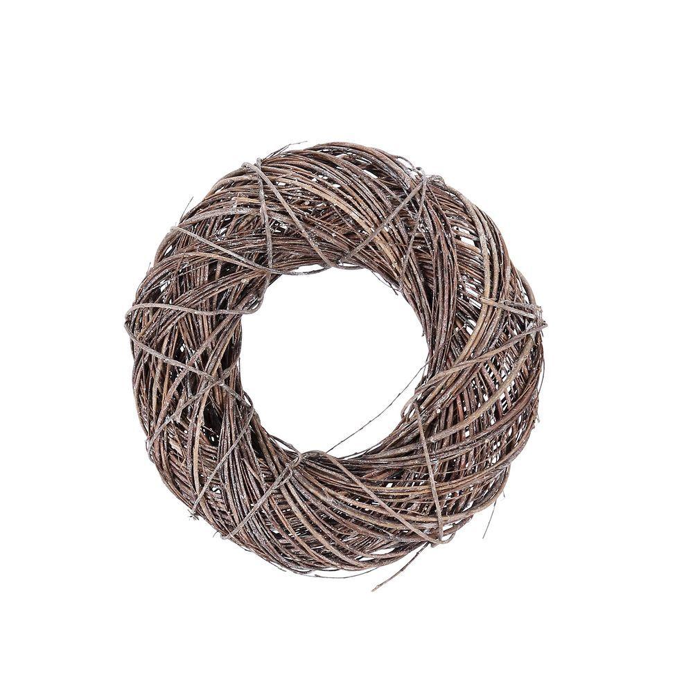 Corona Kathe Naturale D40 - Vimini Naturale - Ghirlande | Mikasa