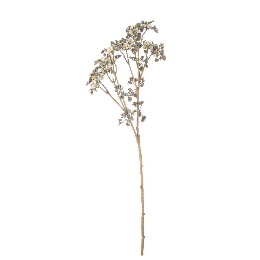 Ramo Loryn C-Bacche Bianco H61Cm