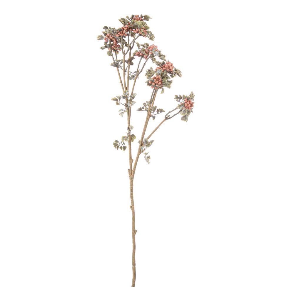 Ramo Loryn C-Bacche Rosa H61Cm