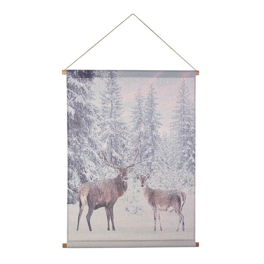 Arazzo Nuuk Rett Renna 76X97H - Tela - Quadri | Mikasa