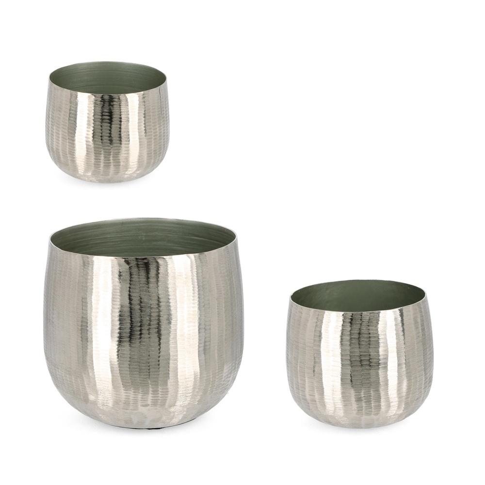 SET3 P.VASO CHISEL TO ARGENTO - Argento - Oggettistica | Mikasa
