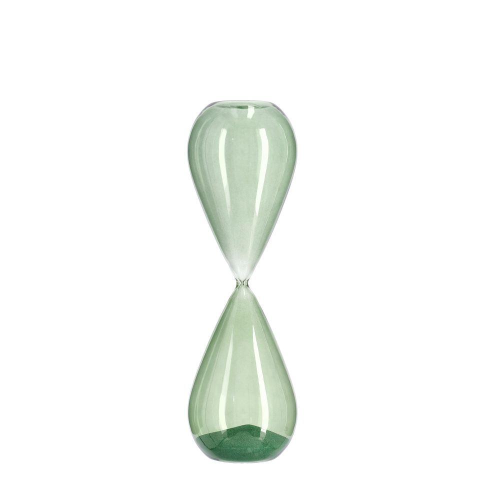 Clessidra Kronos Verde-Verde H29 - Vetro Verde - Clessidre | Mikasa