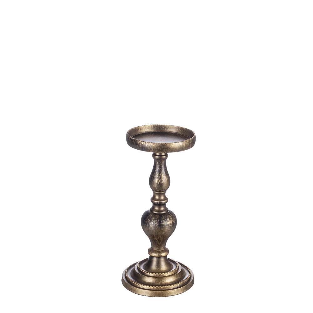 Candelabro Darika 1Fuoco Brunito H25,5 - Metallo Marrone - Candelabri | Mikasa