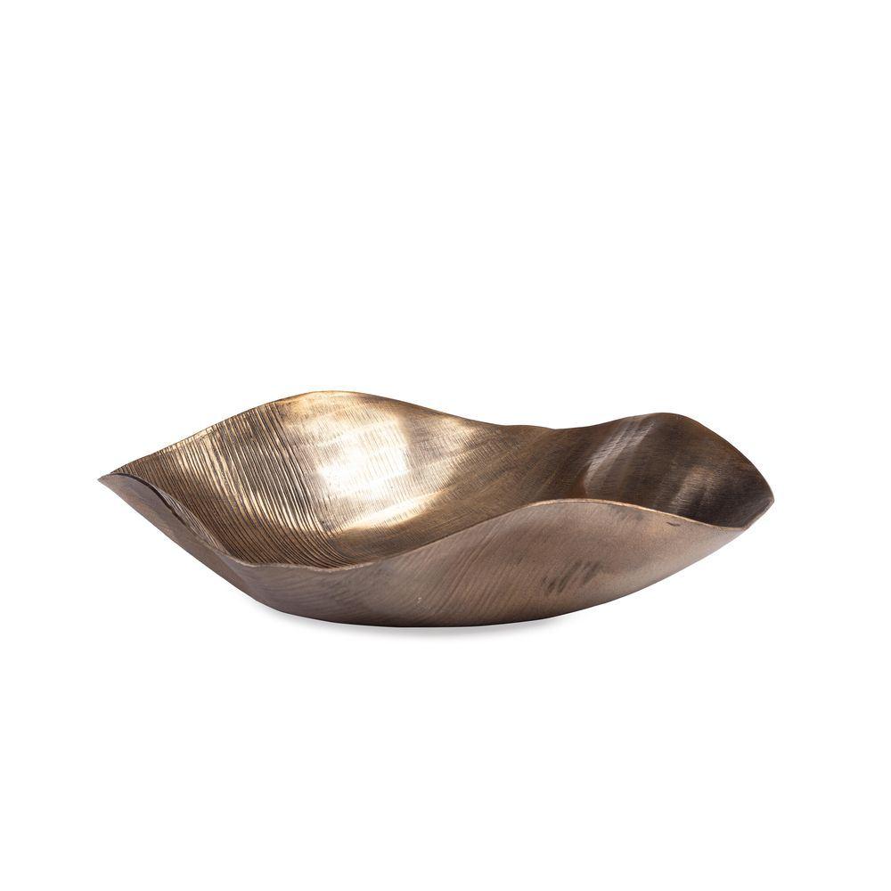 Vassoio Decorativo Reel Dorato D32