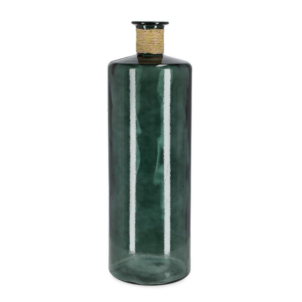 Bottiglia Decorat Rotang To Vt Verde H75 - Vetro Verde - Vasi & Accessori | Mikasa