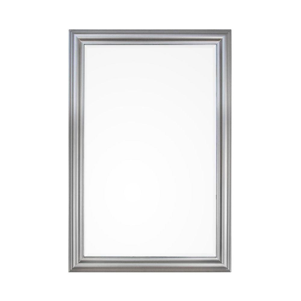 Specchio Sanzio C-C Mat Argento 60X90