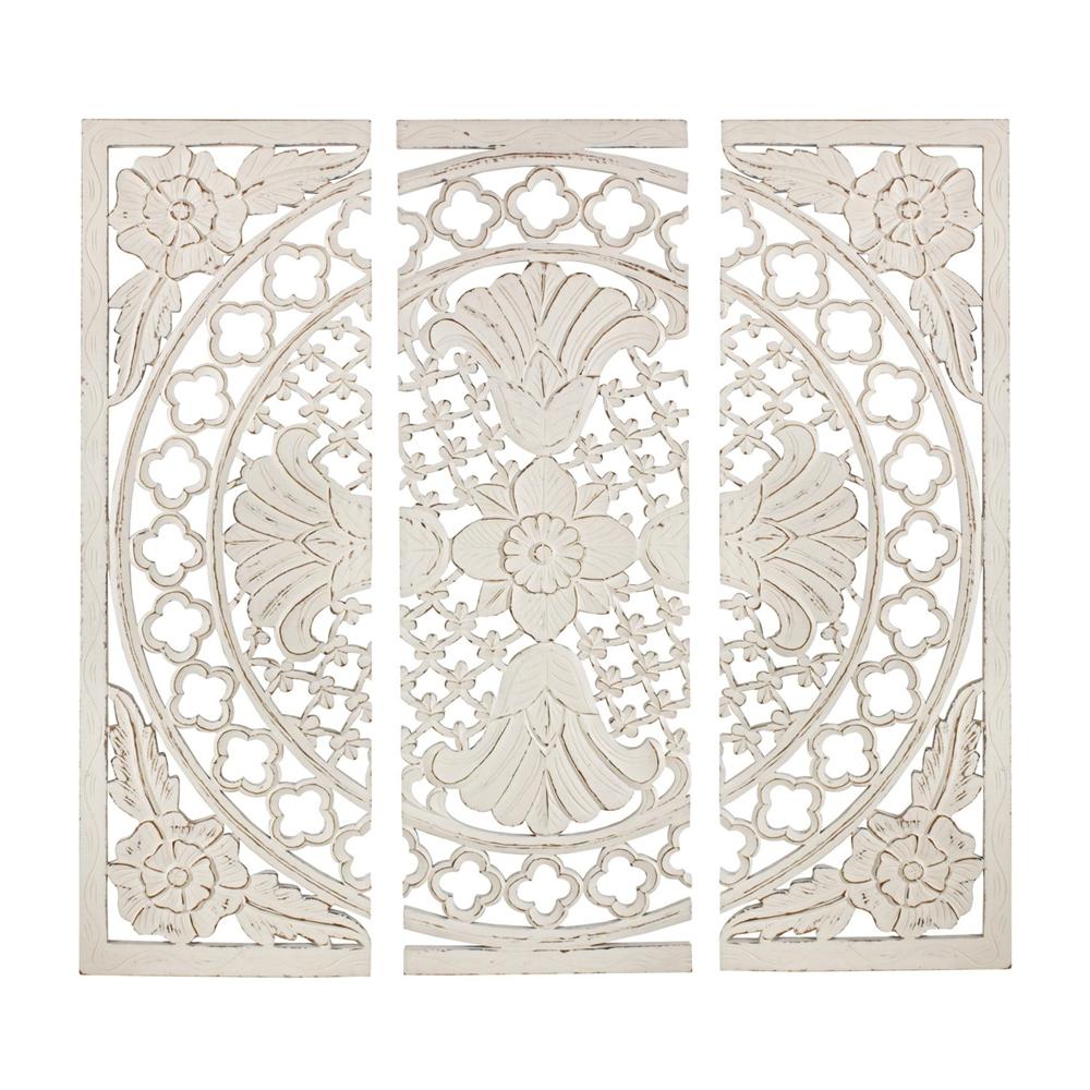 Set3 Pannello Vishal Bianco Anti.120X120