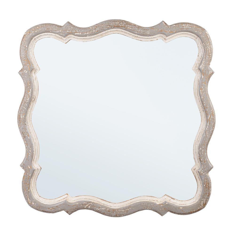 Specchio C-C Venere Qu Grigio 75X75