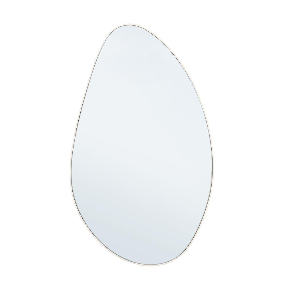 Specchio C-C Asteroid Bia Ruvid 59,5X101 - Metallo Bianco - Specchi | Mikasa