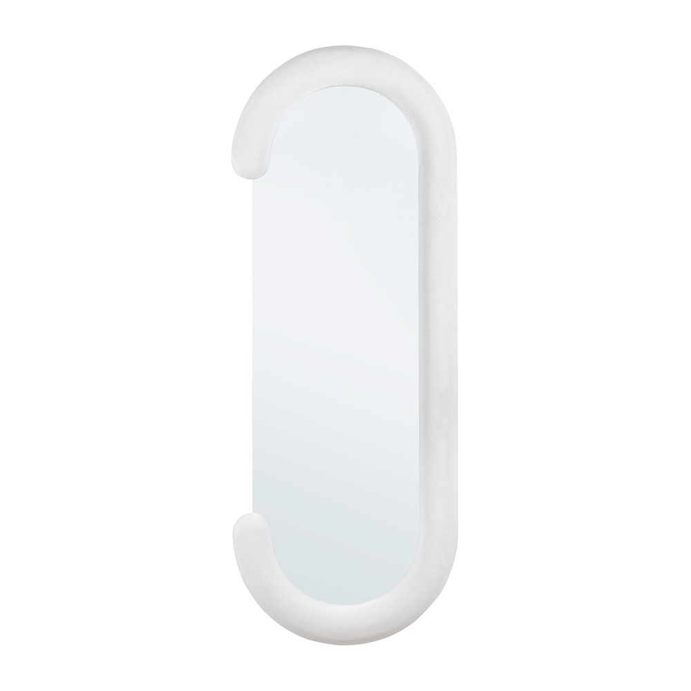 Specchio C-C Zerys A05 Ov Bianco 60x7x160h