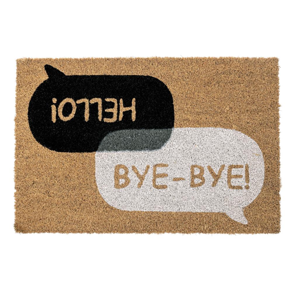 Zerbino Hello-Bye Bye 40X60 - Cocco Beige - Zerbini | Mikasa