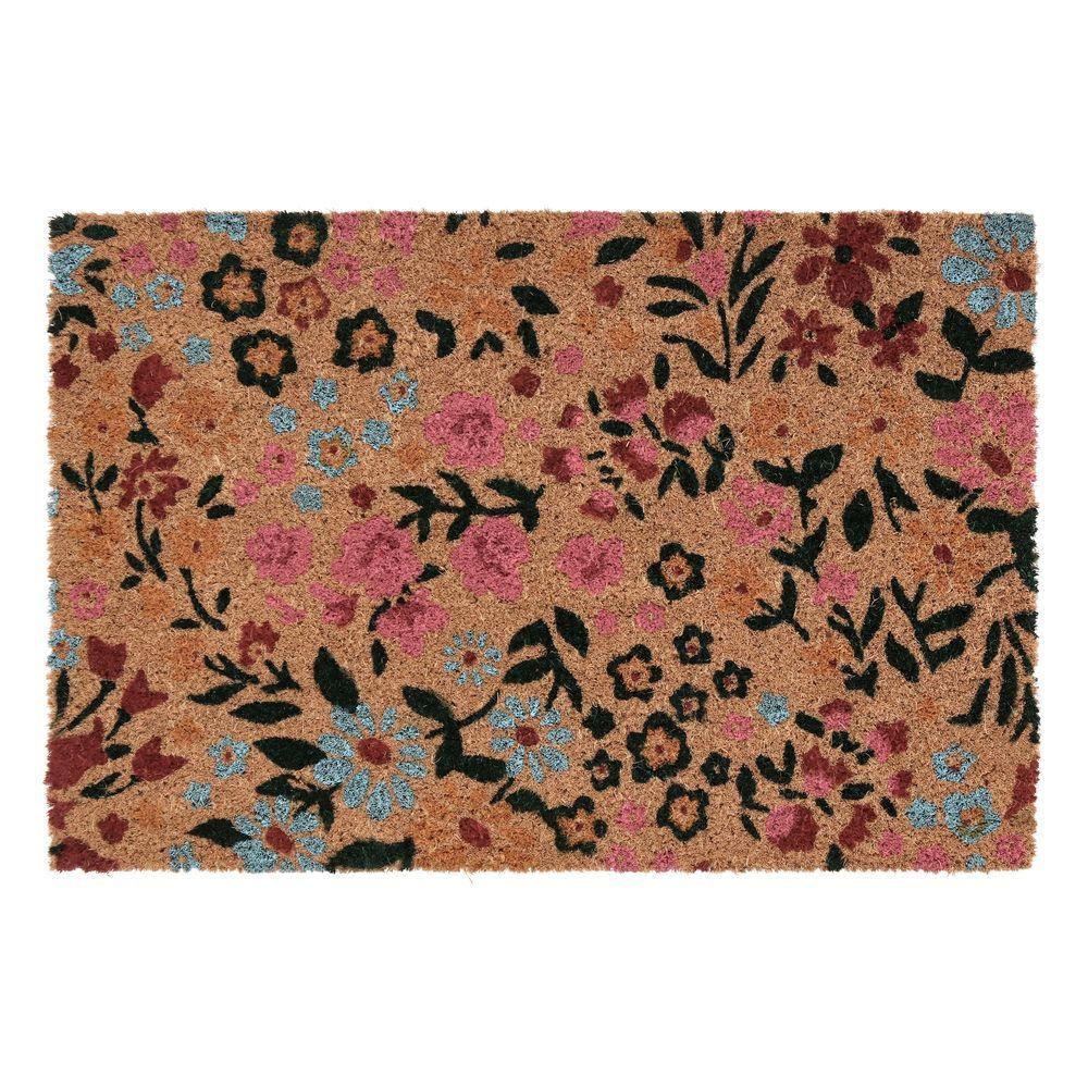 Zerbino Floralie  Cocco 40X60 - Cocco - Zerbini | Mikasa