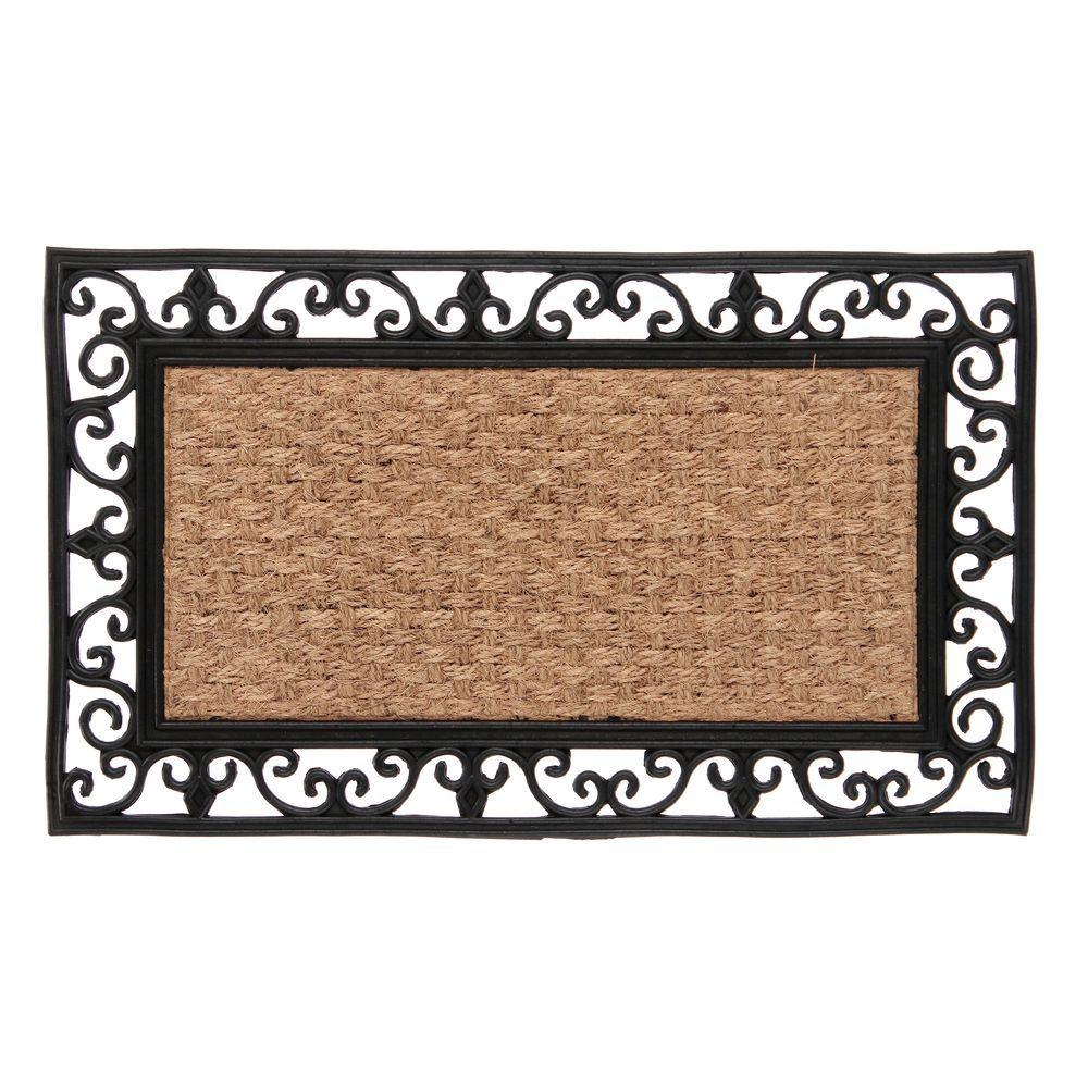 Zerbino Thalie Gomma-Cocco 45X75 - Cocco Beige - Zerbini | Mikasa