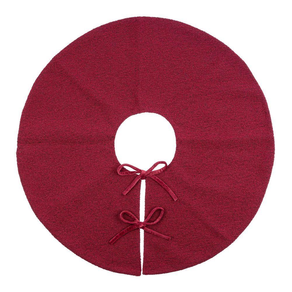 Copribase Albero Teddy Rosso D90 - Rosso - Addobbi Albero | Mikasa