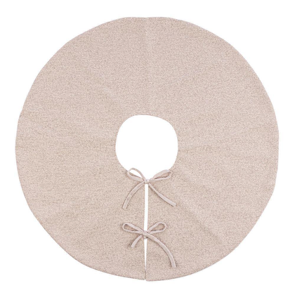 Copribase Albero Teddy Tortora D90 - Tortora - Addobbi Albero | Mikasa