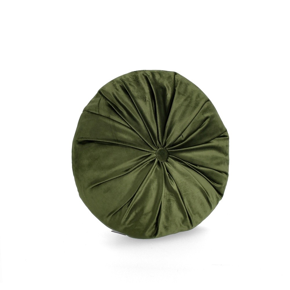 Cuscino Artemis Verde Oliva D40 - Tessuto Verde - Cuscini | Mikasa