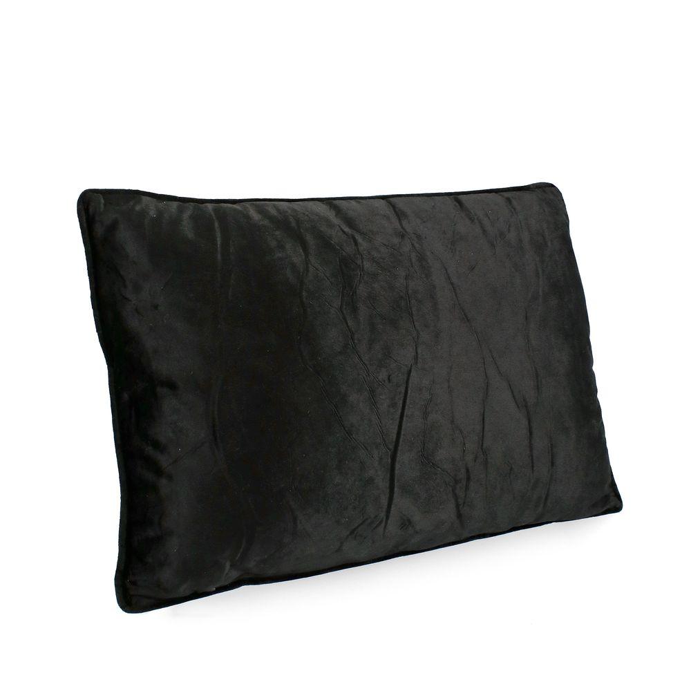 Cuscino Artemis Nero 40X60 - Tessuto Nero - Cuscini | Mikasa