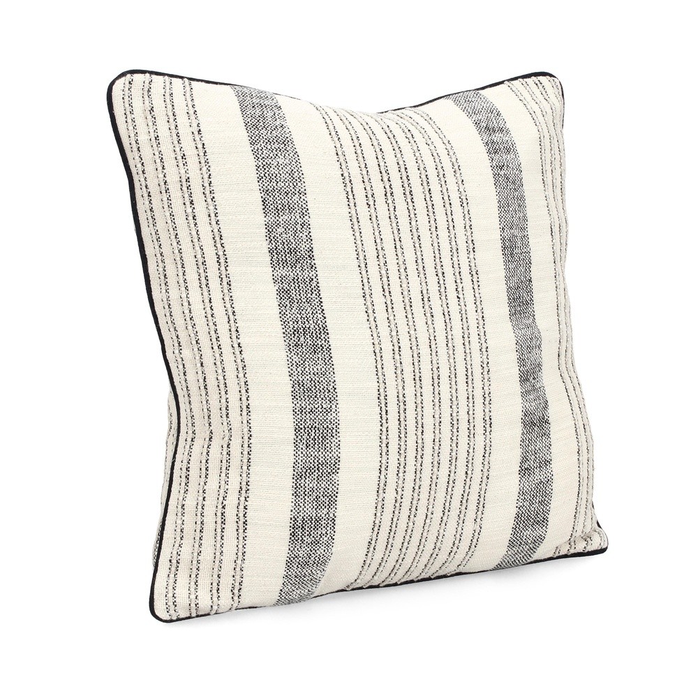 Cuscino Morgan Beige Blu 45X45 - Tessuto Blu - Cuscini | Mikasa