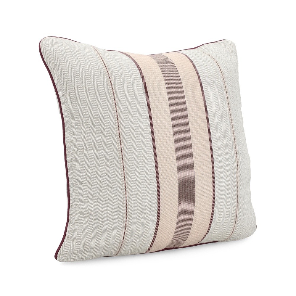 Cuscino Morgan Rosa Bordeaux 45X45 - Tessuto Rosso - Cuscini | Mikasa