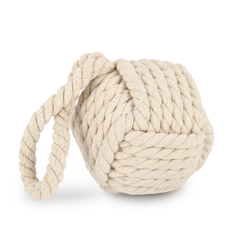 Fermaporta Nautical Corda Bianco - Corda Bianco - Ferma Porta & Paraspifferi | Mikasa