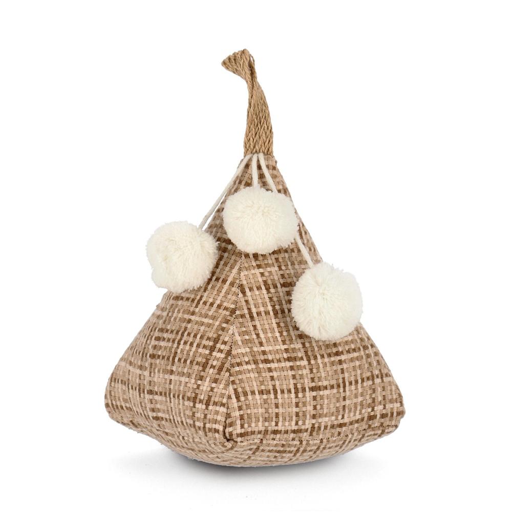 Fermaporta Kathy Pompon Bianco - Bianco - Ferma Porta & Paraspifferi | Mikasa