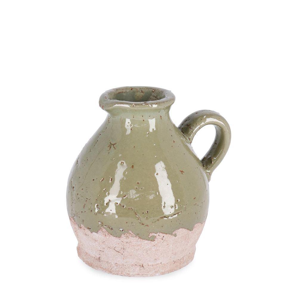 Vaso Orfeo Brocca Verde H16