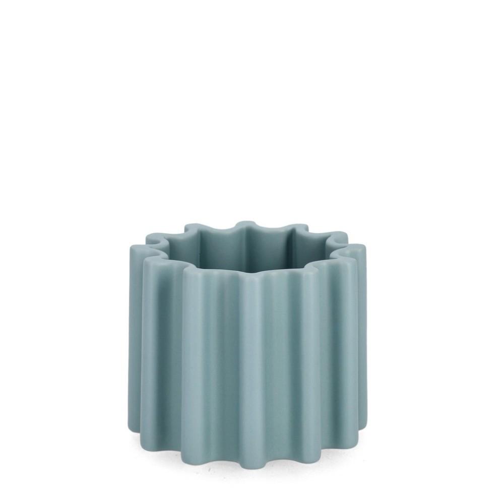 Vaso Holaf Cil Basso Azzurro D11,5X9,5H