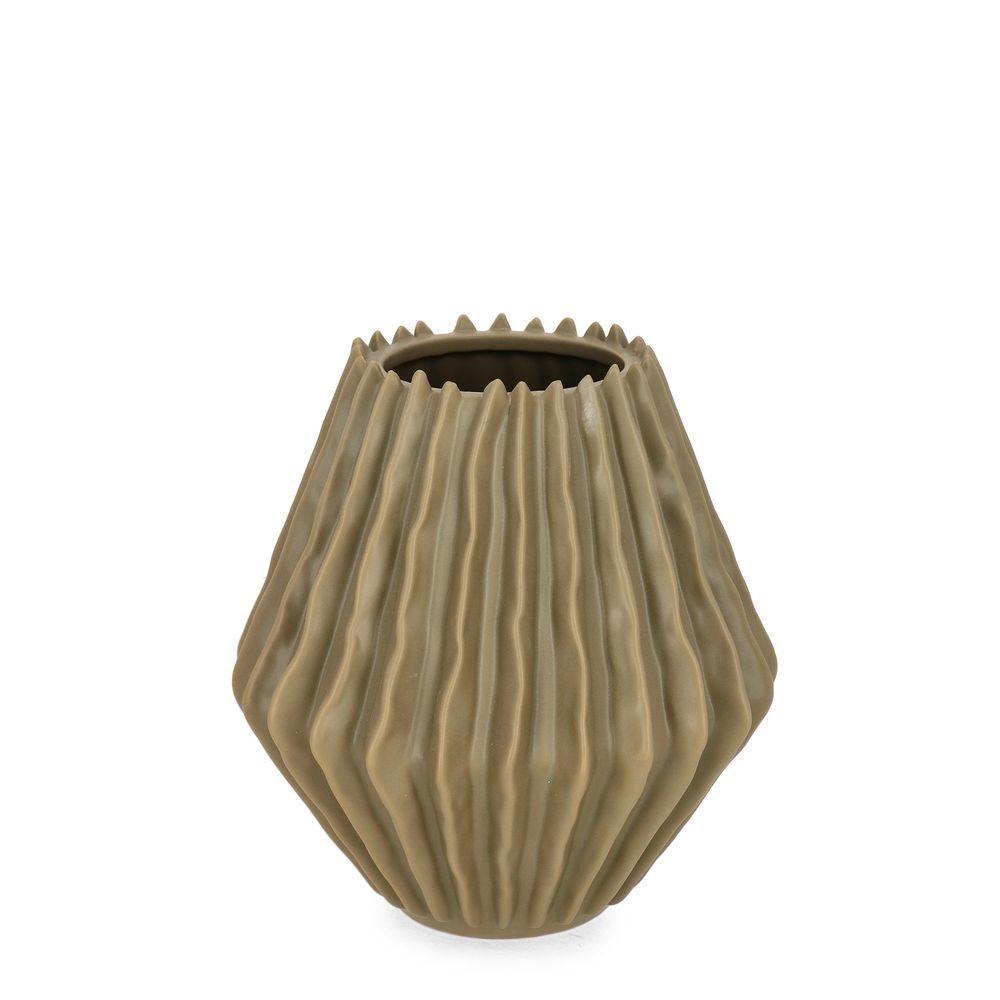 Vaso Eldar Basso Cr Tortora D18,5X20H