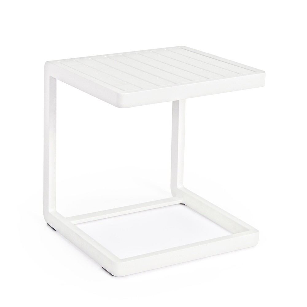 Tavolino Konnor 40X40  Bianco Cx21 40a - 40b - 45h