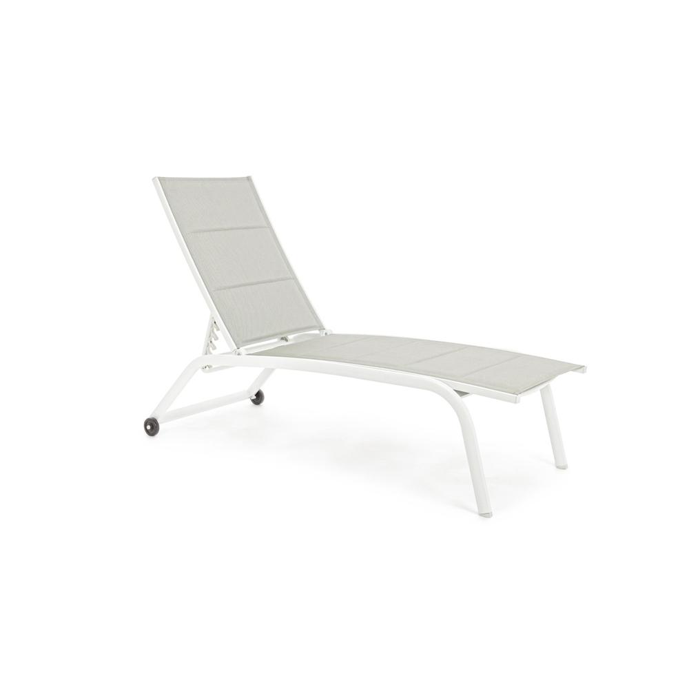 Lettino Alto C-Ruote Cleopas Bianco Zh10 - Metallo Bianco - Lettini | Mikasa