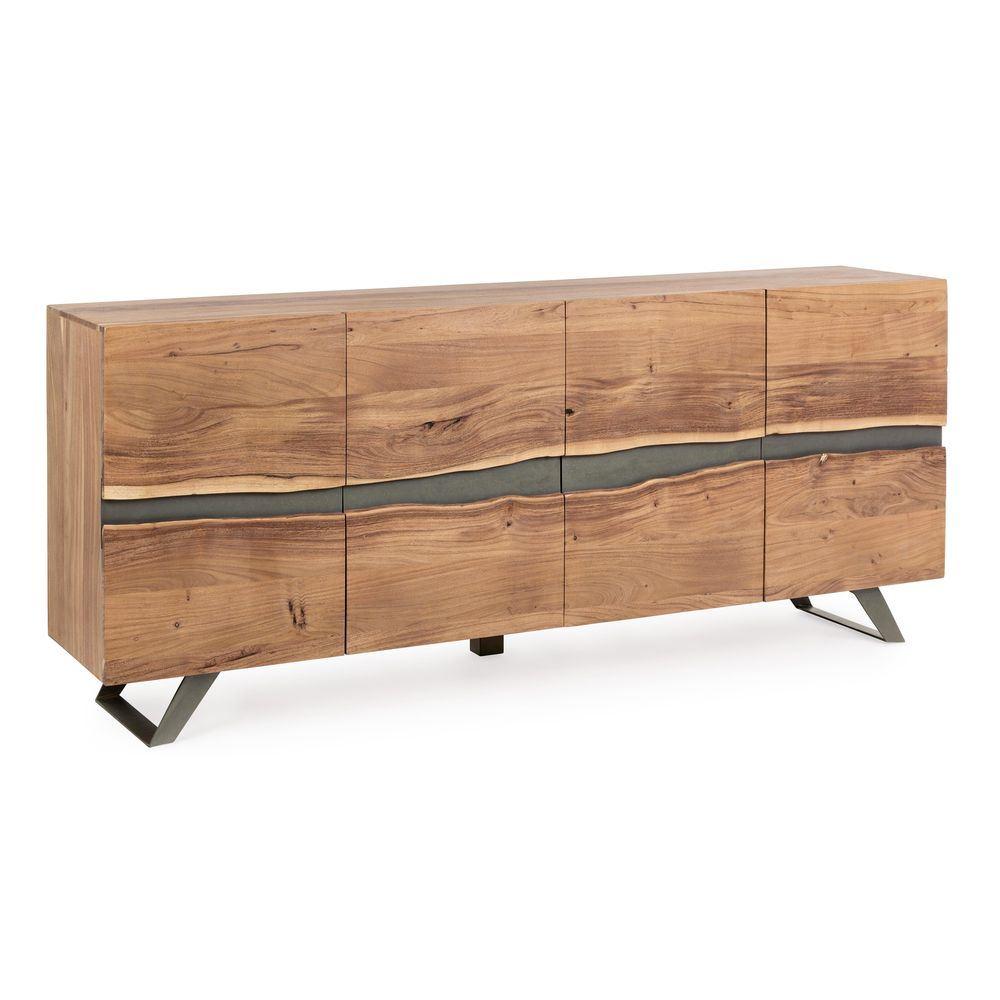 Credenza 4A Aron 198X43X85H - Legno - Credenze | Mikasa