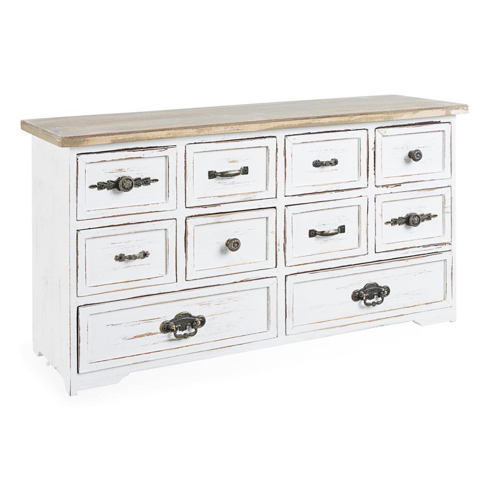 Cassettiera Appoggio Lania 10C 56X18X31Cm - Como & Cassettiere | Mikasa
