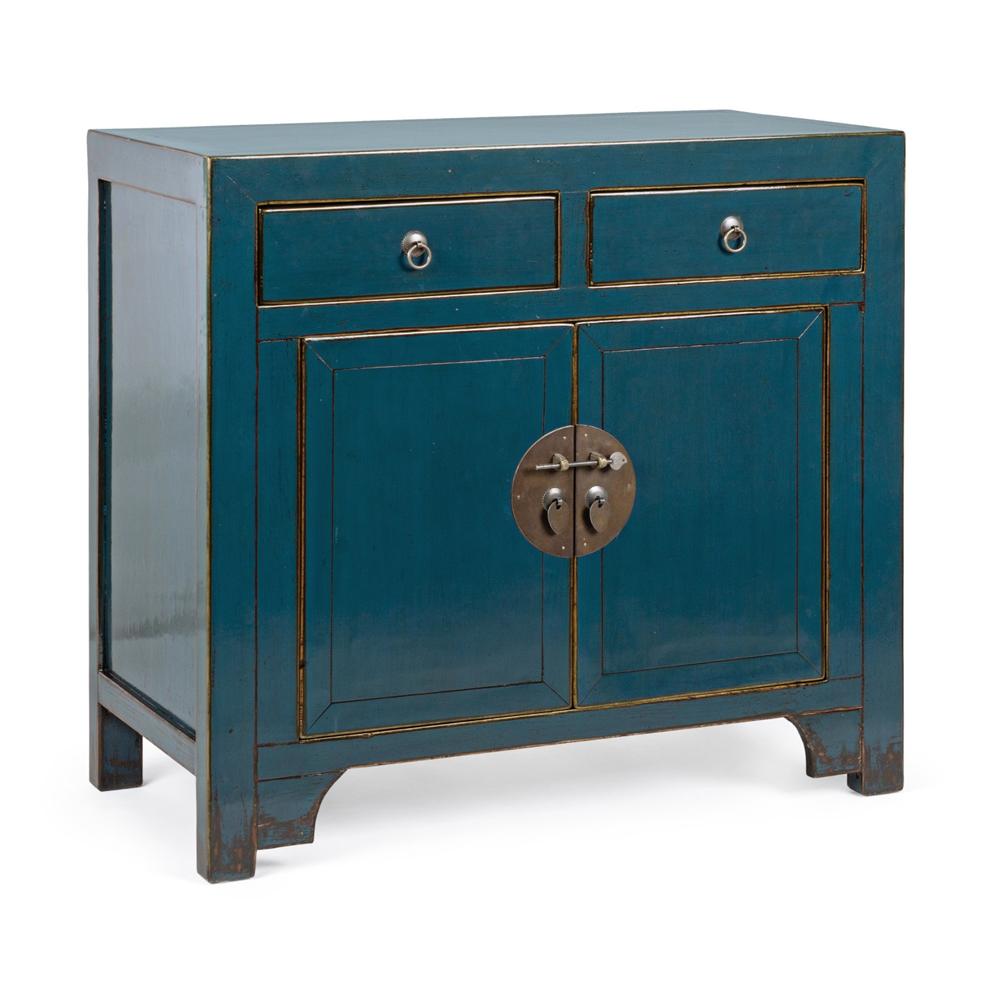 Credenza 2A-2C Jinan Blu - Legno Blu - Credenze | Mikasa