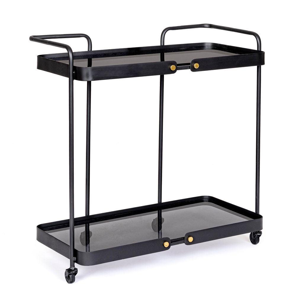 Carrello Zeina L - Nero - Carrelli | Mikasa