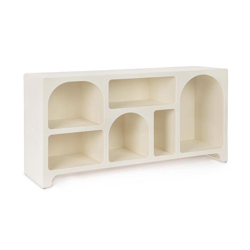 Credenza Creamy Rett Bianco 120X60H - Legno Bianco - Credenze | Mikasa