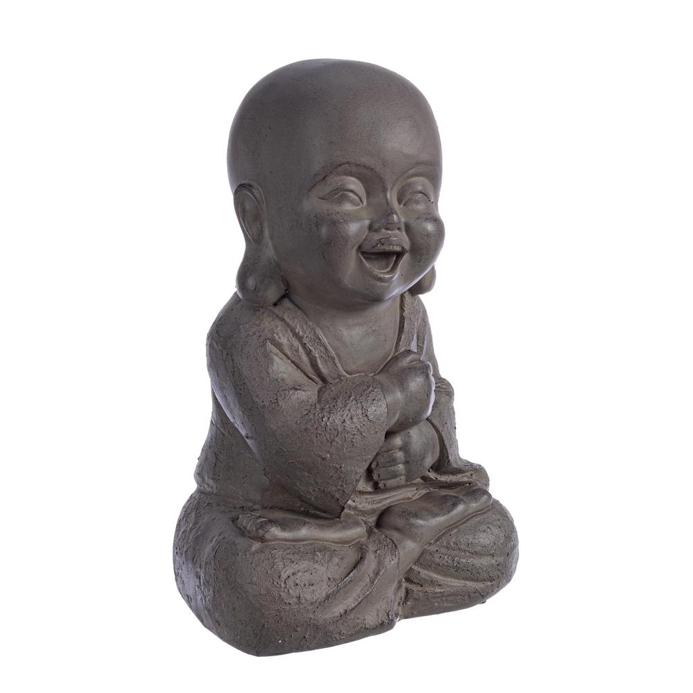 Decorazione Garden Buddha Felice - Marrone - Statue | Mikasa