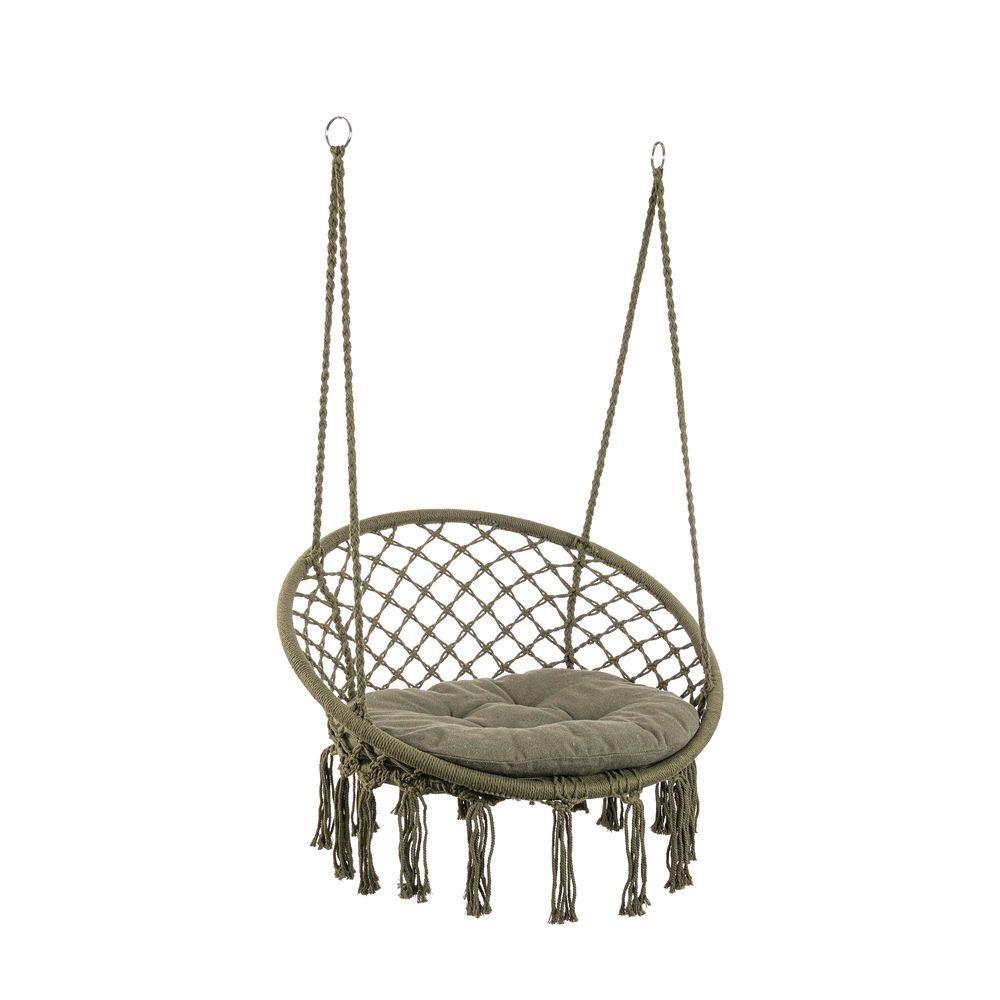 Amaca Pensile Javier To Verde D80X130H - Cotone/Poliestere Verde - Amache | Mikasa