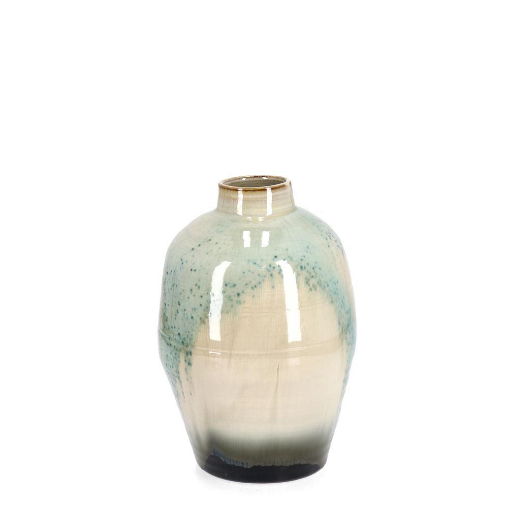 Bottiglia Coira Bianco Azzurro H37 - Terracotta Bianco - Vasi & Accessori | Mikasa