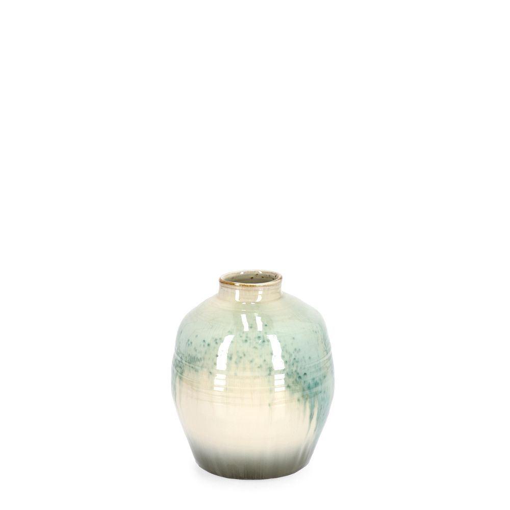 Bottiglia Coira Bianco Azzurro H30 - Terracotta Bianco - Vasi & Accessori | Mikasa