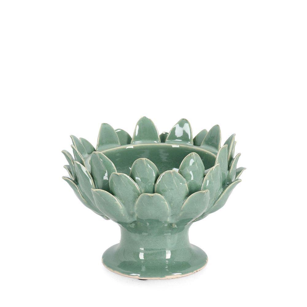 Ciotola Decorativa Esma  Verde D20 - Terracotta Verde - Ciotole | Mikasa