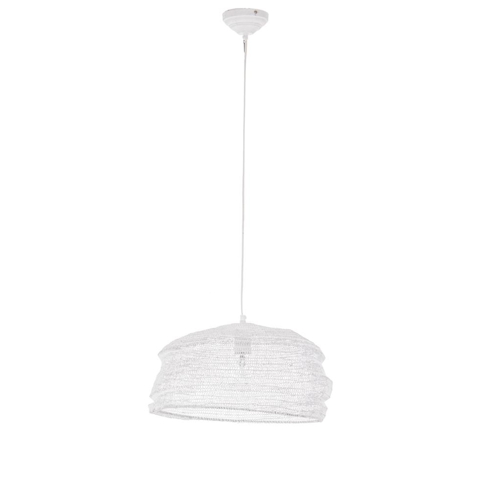 Lampadario Amish Flat - Metallo Bianco - Lampadari | Mikasa
