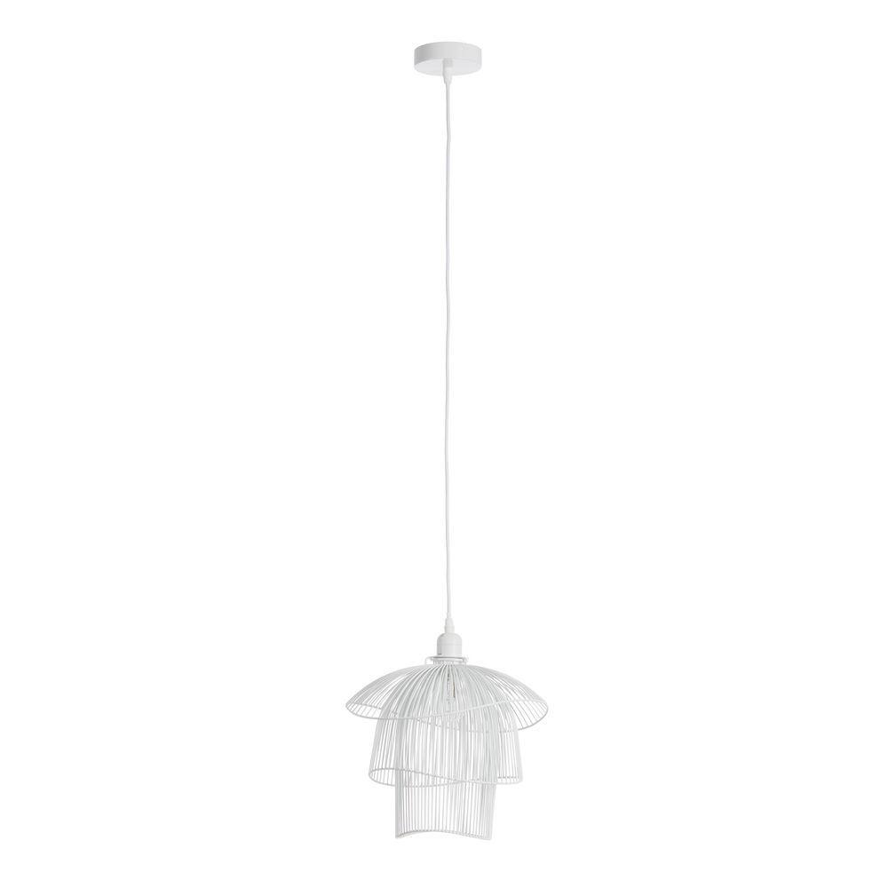 Lampadario Ciad Bianco H26 - Bianco - Lampadari | Mikasa