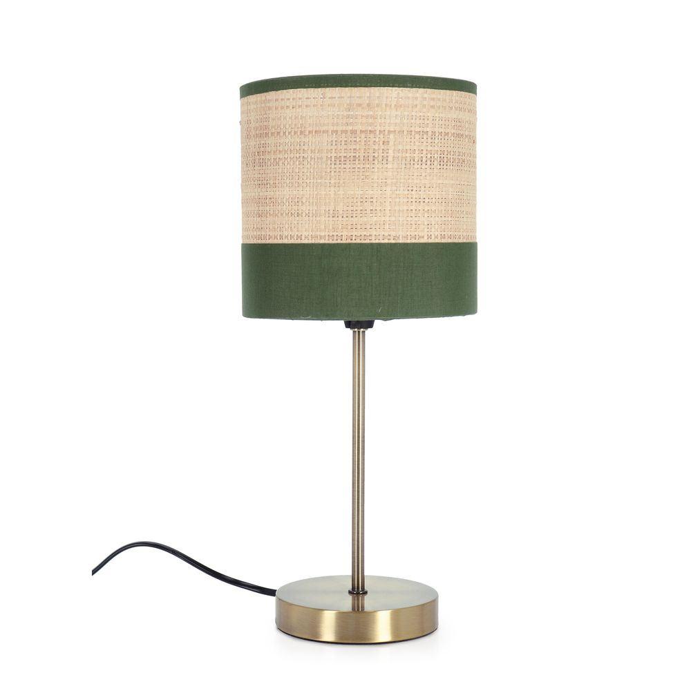 Lampada Tav. Aylen Nat-Verde H39 - Verde - Lampade | Mikasa