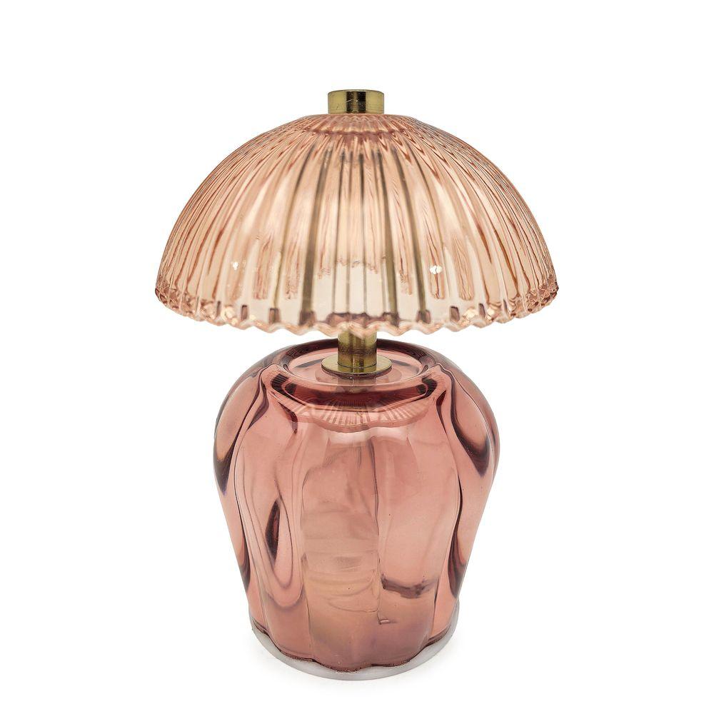 Lampada Tav. Led Gracy Rosa H14,6 - Rosa - Lampade | Mikasa